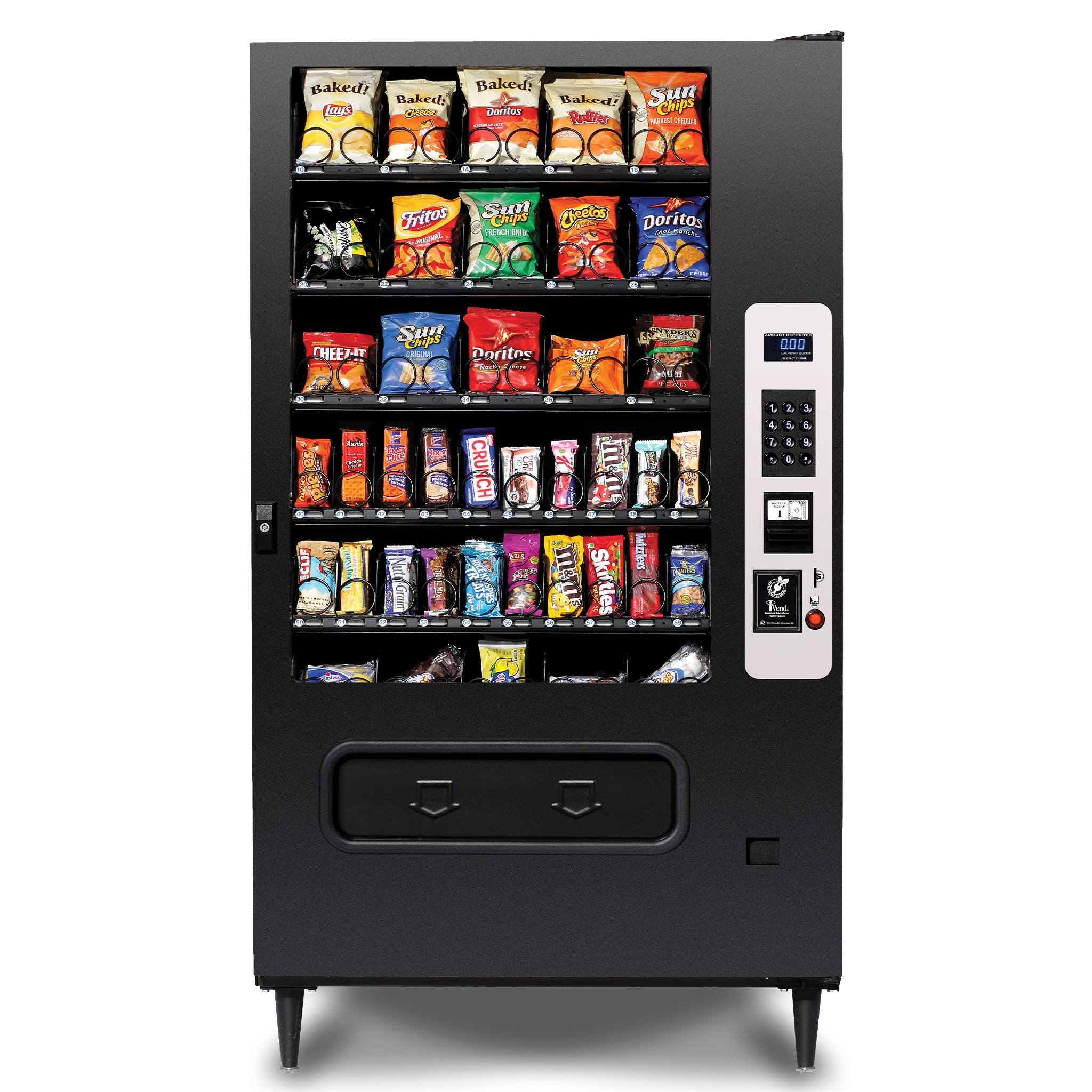 snack machine 40 items